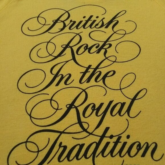 Vintage Rare Queen Band A Night At The Opera Australian Tour 1976 OS T-shirt - Picture 12 of 13